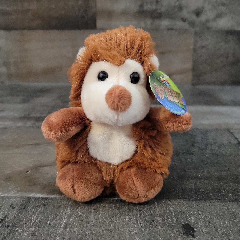 NWT Adventure Planet Weez Hedgehog 5 Plush Stuffed Animal